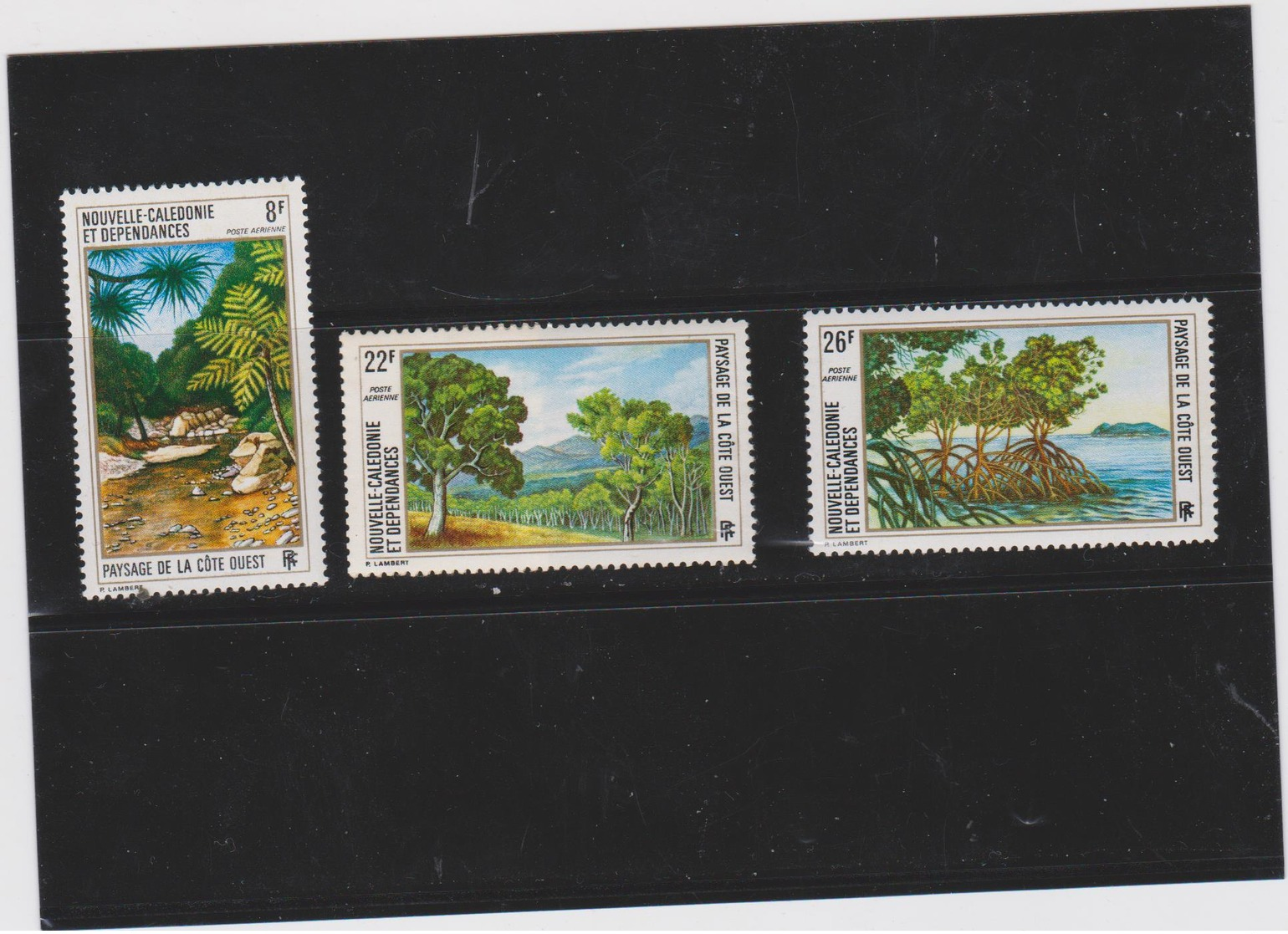 NOUVELLE CALEDONIE Sèrie Complète  3 T Poste Aérienne Neufs Xx  N°YT PA 147 à 149 - 1974 - Ungebraucht