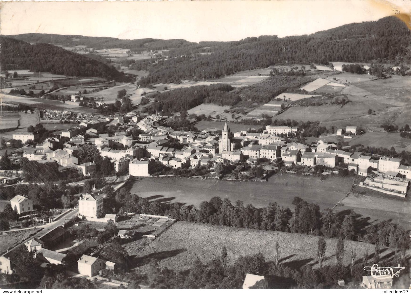 63-SAINT-ANTHEME- VUE AERIENNE GENERALE - Saint Nectaire