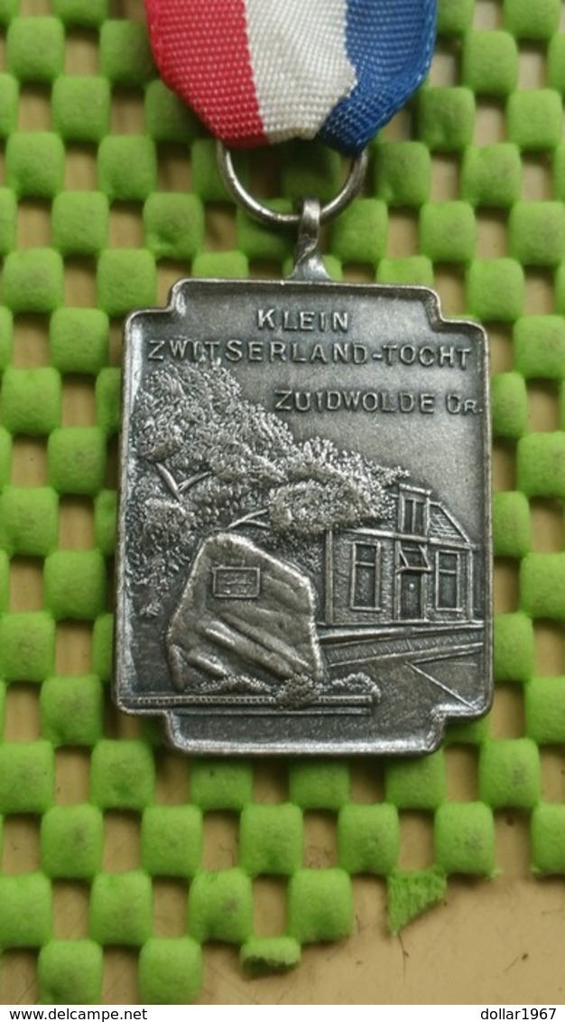 Medaille / Medal - Medaille -Klein Zwitserlad Tocht , Zuidwolde (Dr) - The Netherlands - Other & Unclassified