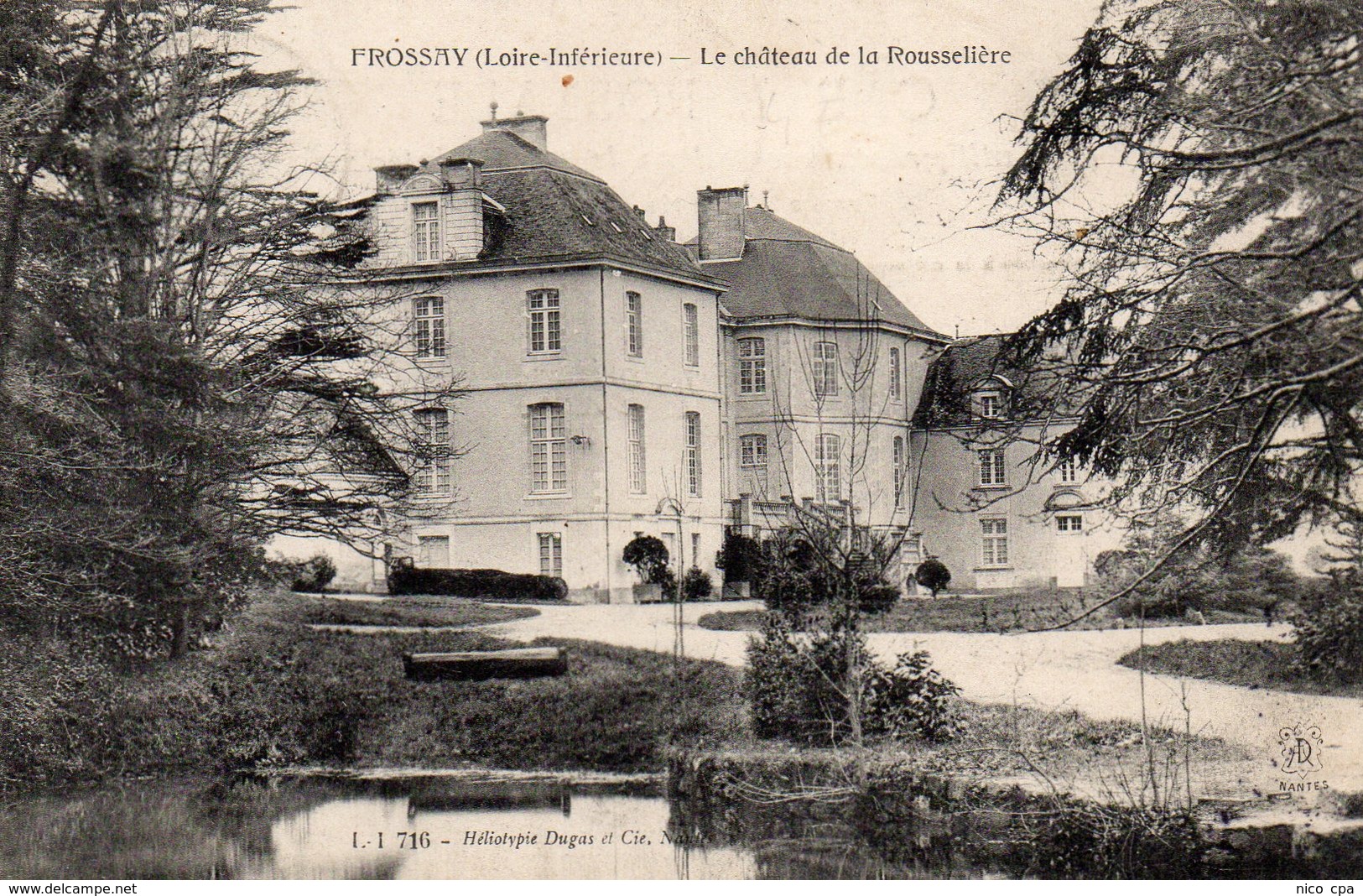 FROSSAY - Le Château De La Rousselière - Frossay