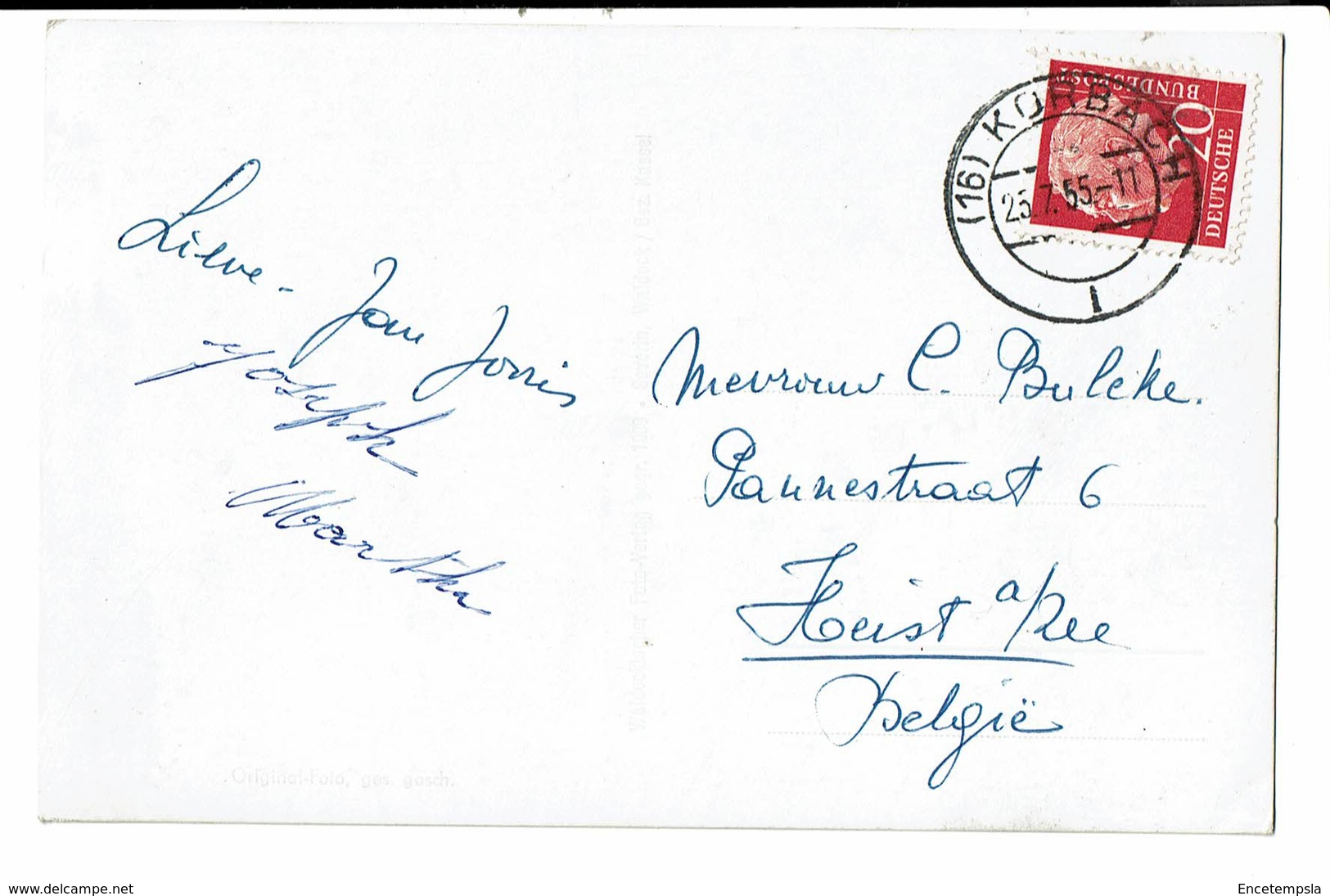 CPA - Carte Postale Allemagne -Edersee - Schloss Waldeck-1955 VM1202 - Edersee (Waldeck)