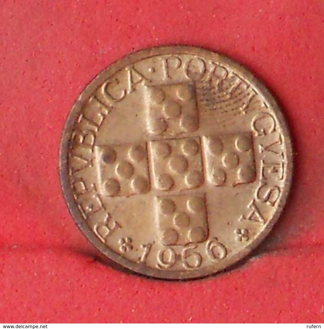 PORTUGAL 10 CENTAVOS 1956 -    KM# 583 - (Nº28083) - Portugal