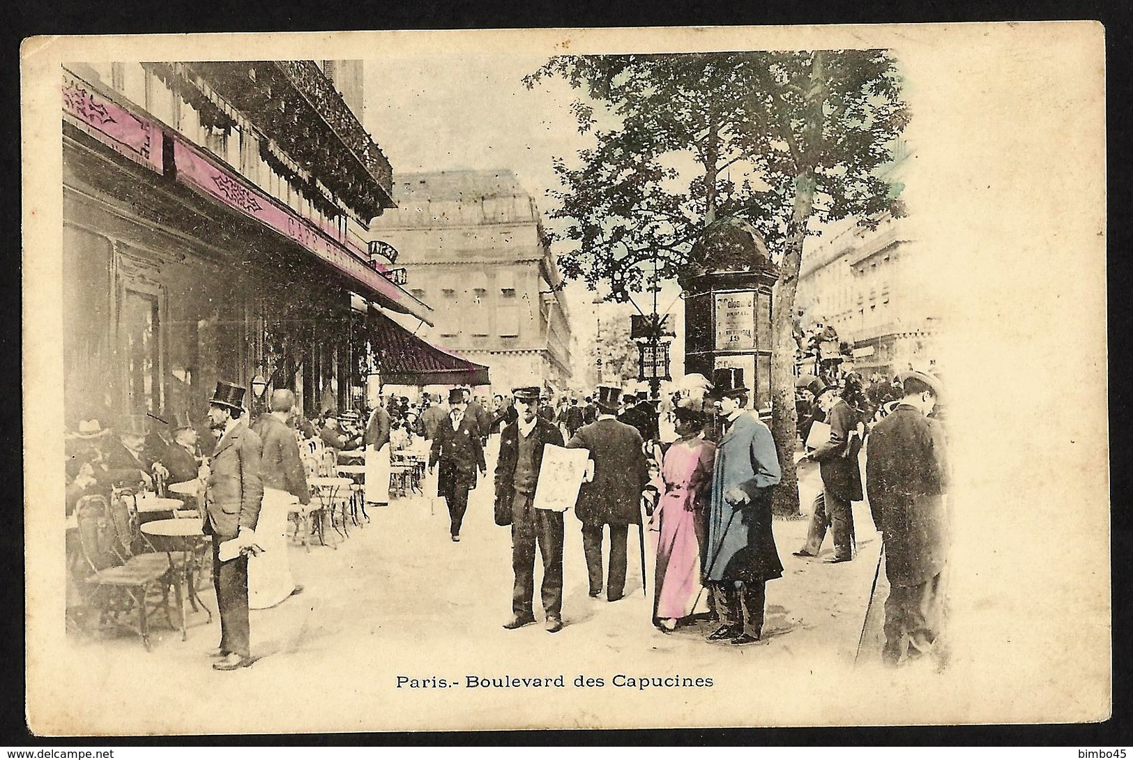 PARIS -Boulevard Des Capucines--CAFE RESTAURANT - Bar, Alberghi, Ristoranti