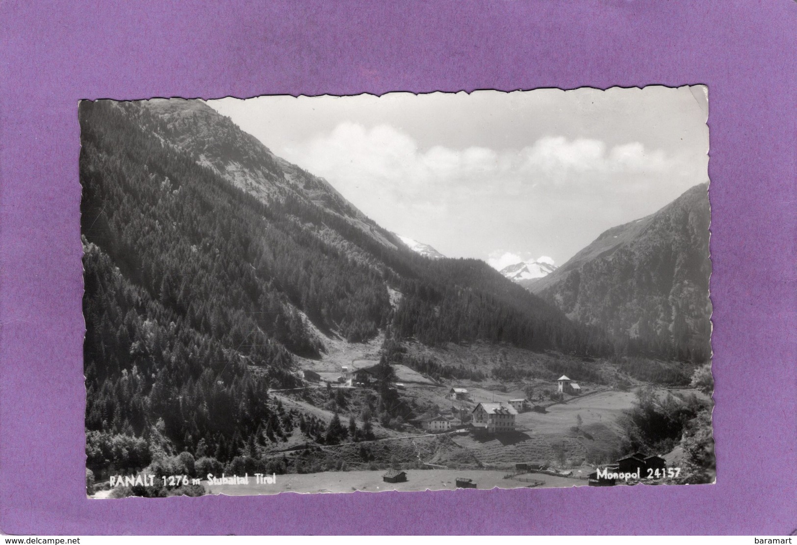 RANALT 1276 M Stubaital Tirol - Autres & Non Classés