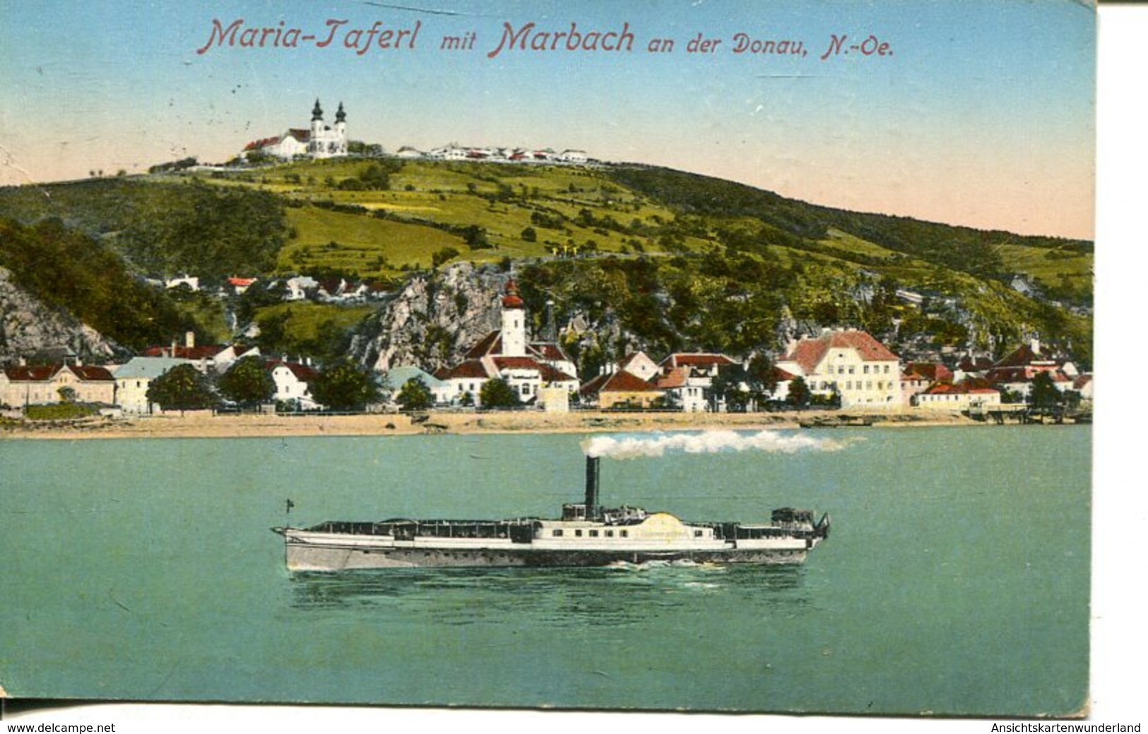 006972  Maria-Taferl Mit Marbach An Der Donau  1930 - Maria Taferl