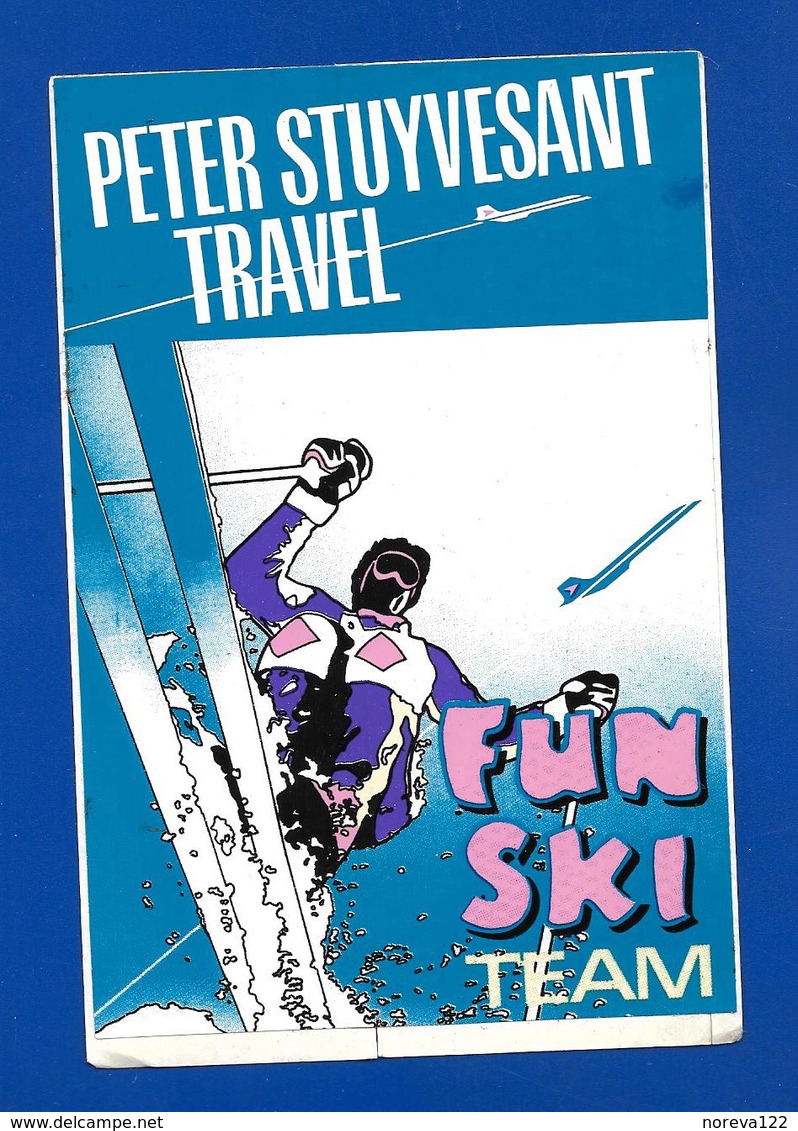 A.C. FUN SKI Team Peter STUYVESANT Travel - Stickers