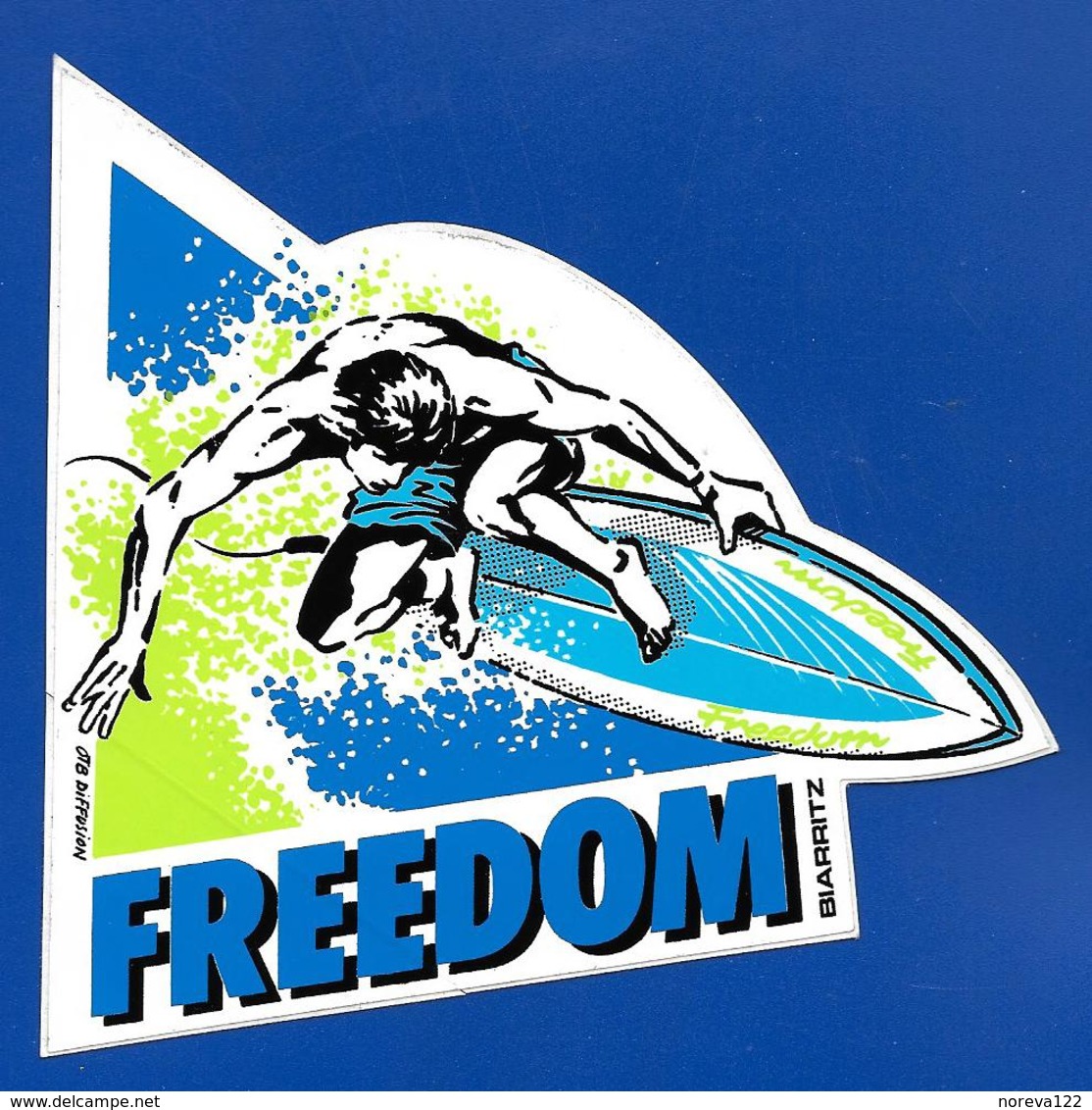 A.C. Planche FREEDOM Biarritz - Stickers