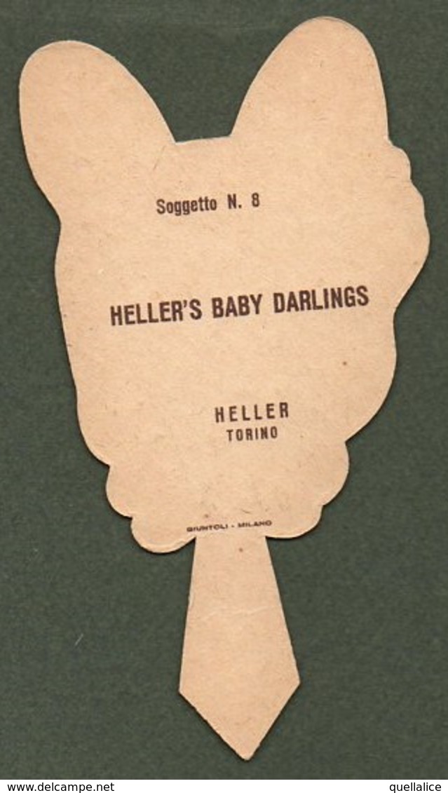 0928 "TORINO - HELLER -SEGNAPOSTO - DECORI PER FESTE BAMBINI - STAMPATI IN FOTOCROMOLITHOGRAFIA - ANNI '50 XX SECOLO" - Sonstige & Ohne Zuordnung