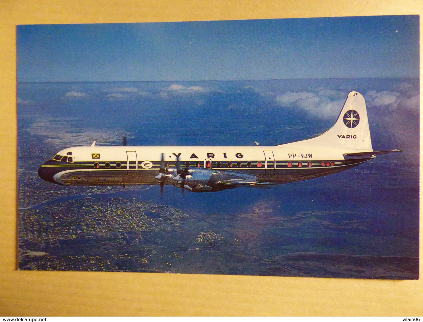 VARIG    ELECTRA   PP VJW - 1946-....: Era Moderna