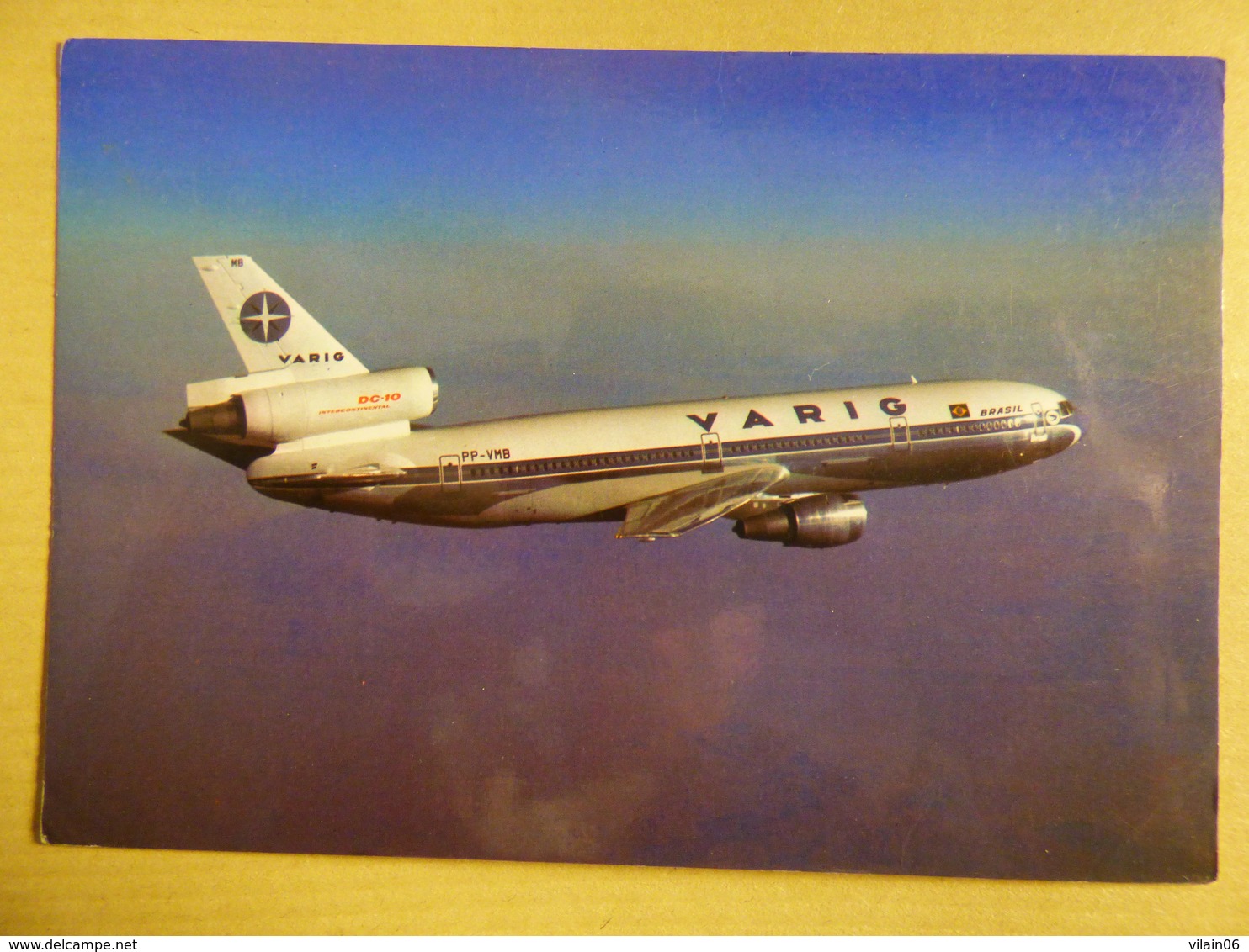 VARIG     DC 10   PP VMB   AIRLINE ISSUE / CARTE COMPAGNIE - 1946-....: Ere Moderne