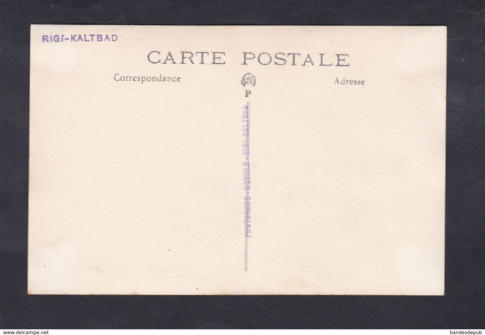 Carte Photo Suisse Rigi Kaltbad Portrait Hommes Dont Pretre Avec Canne Photohaus Deyhle - Altri & Non Classificati