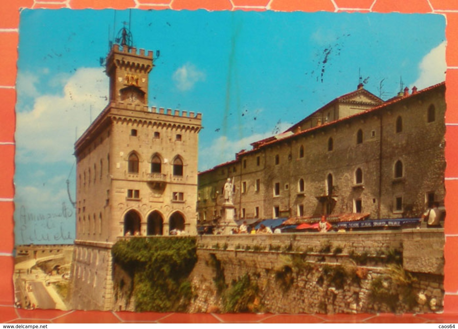 San Marino Astrologia Leone Cancro Ariete Bilancia 1969 Su Cartolina Viaggiata 1971 - Astrologia