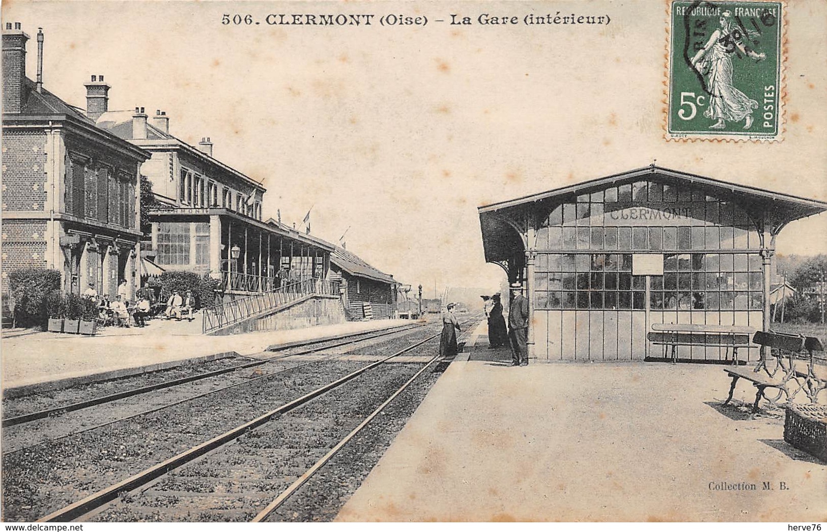 CLERMONT (60) - La Gare (intérieur) - Clermont