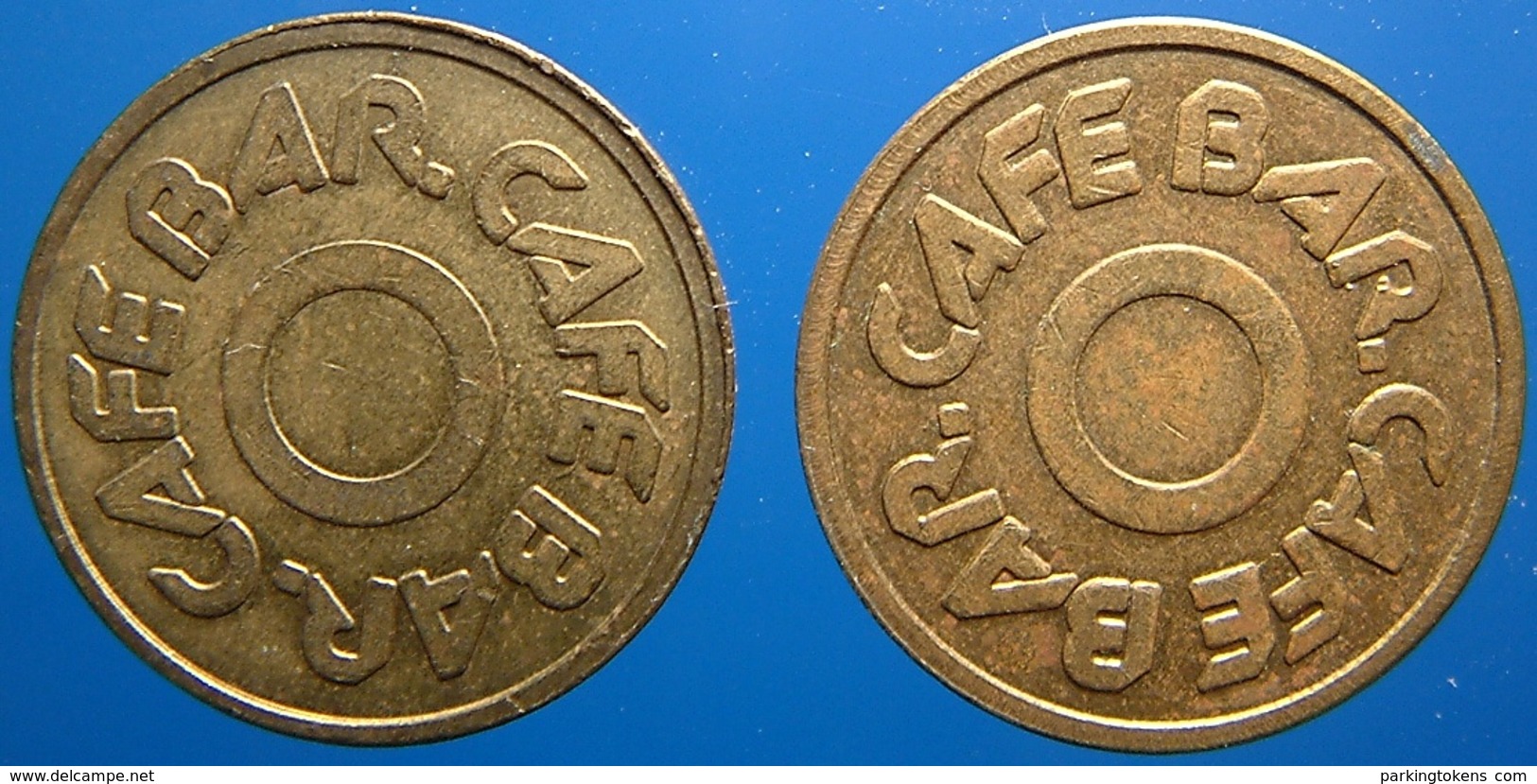 KB071-1 - CAFE BAR - Dordrecht - B 20.0mm - Koffie Machine Penning - Coffee Machine Token - Profesionales/De Sociedad