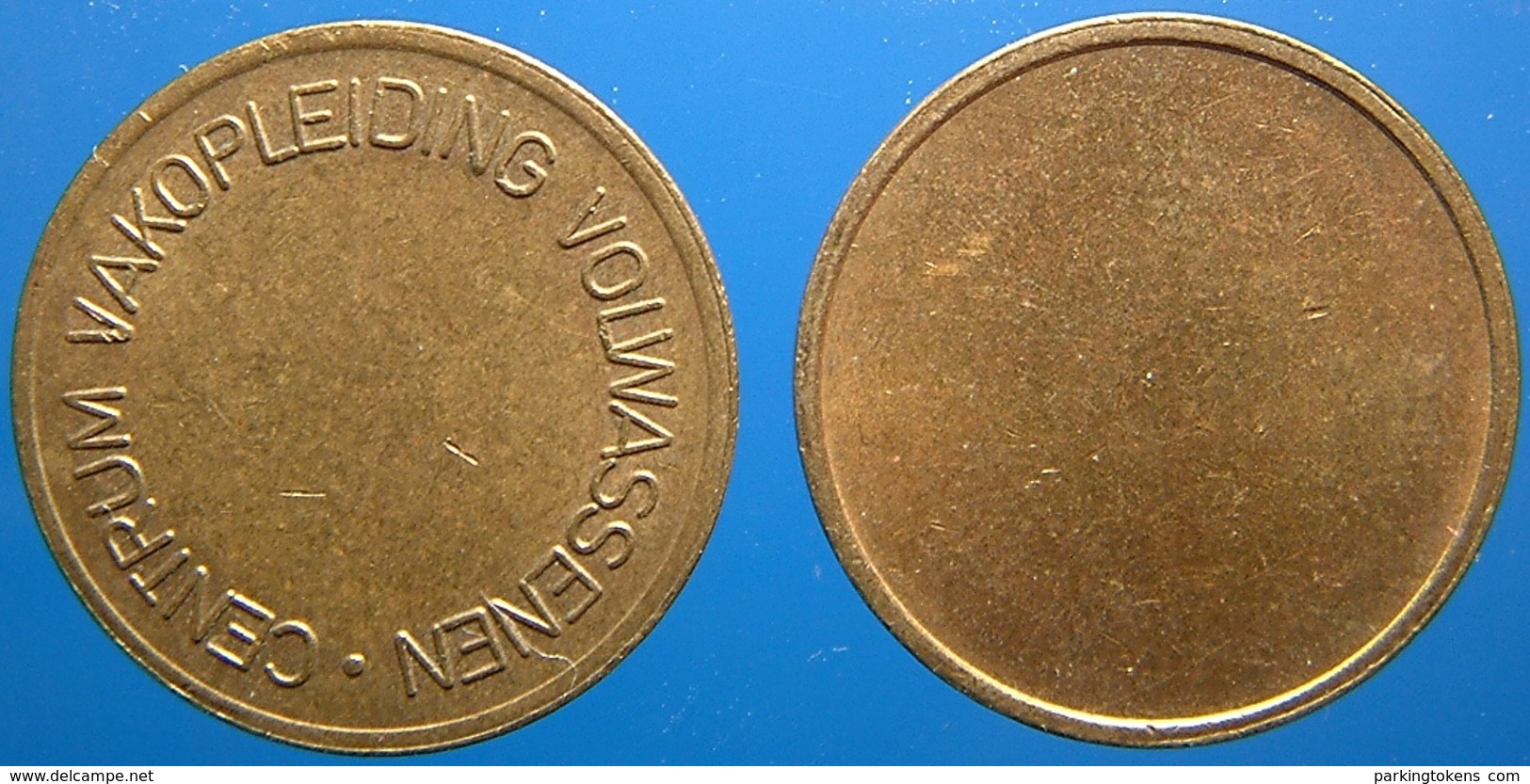 KB076-1 - VAKOPLEIDING VOLWASSENEN - Den Haag - B 20.0mm - Koffie Machine Penning - Coffee Machine Token - Professionali/Di Società