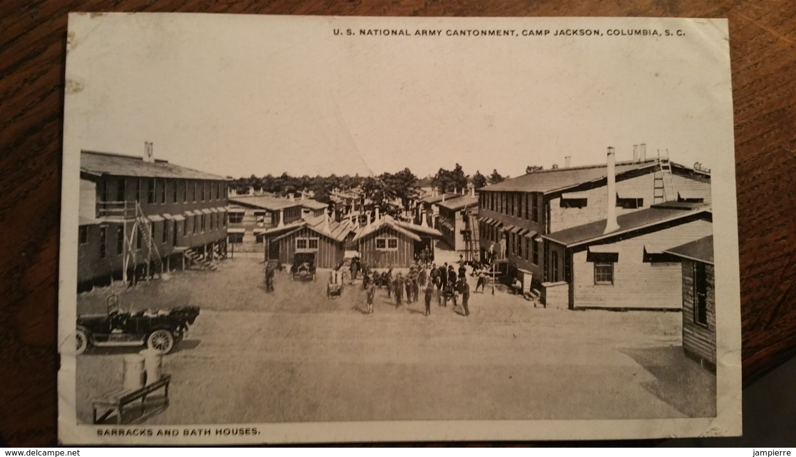 US National Army Cantonment, Camp Jackson, Columbia, SC - Barracks And Bath Houses - Columbia