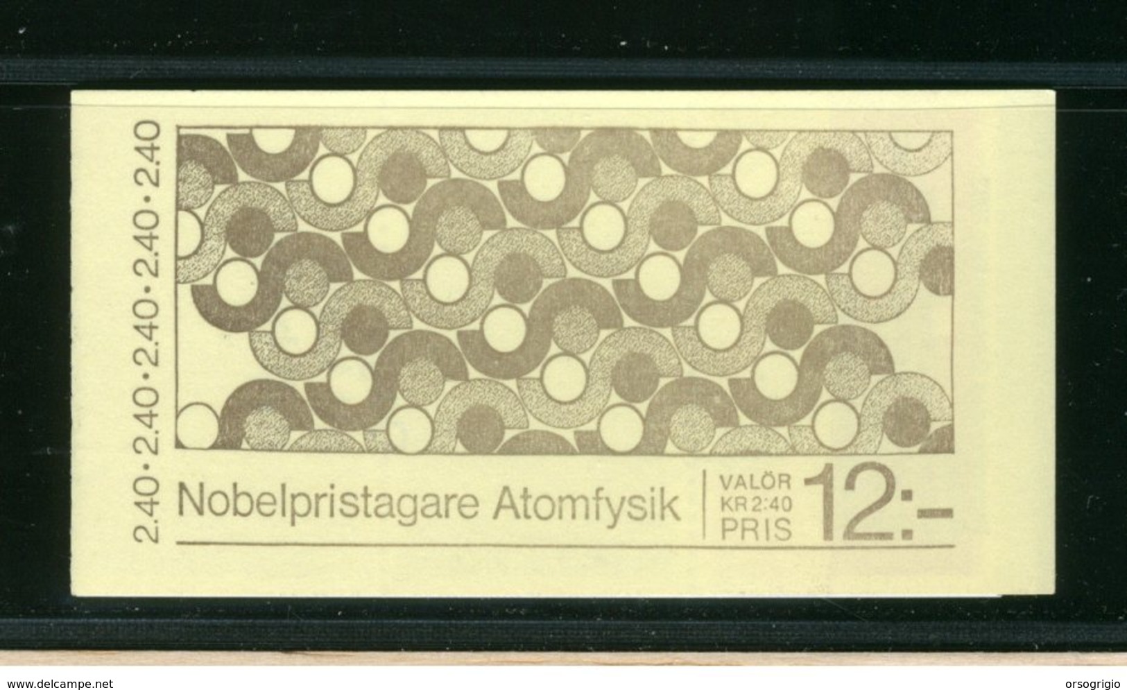 SVEZIA SVERIGE - LIBRETTO NOBEL  NOBELPRISTAGARE ATOMFYSIK - 1983 - 1981-..