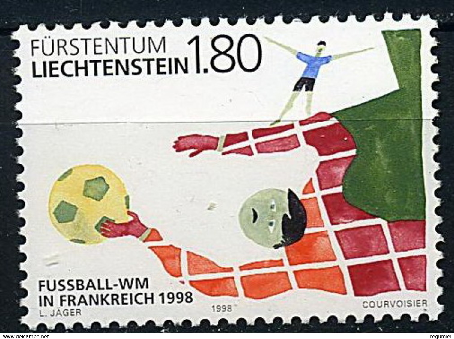 Liechtenstein 1112 ** MNH. 1998 - Nuevos