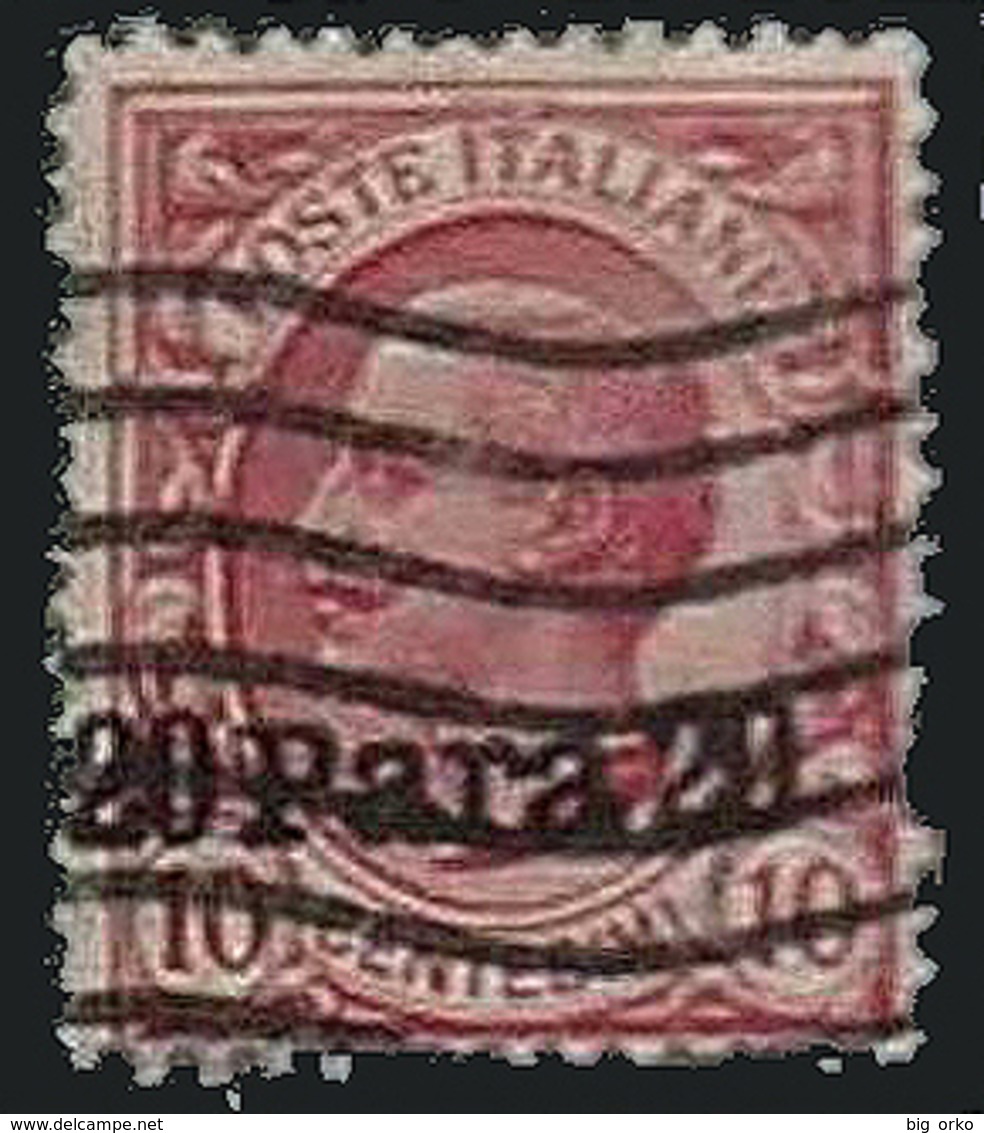 LEVANTE - Albania: Francobollo D'Italia 1901/06 - 20 Pa Su 10 C. Rosa - 1907 - Albanië