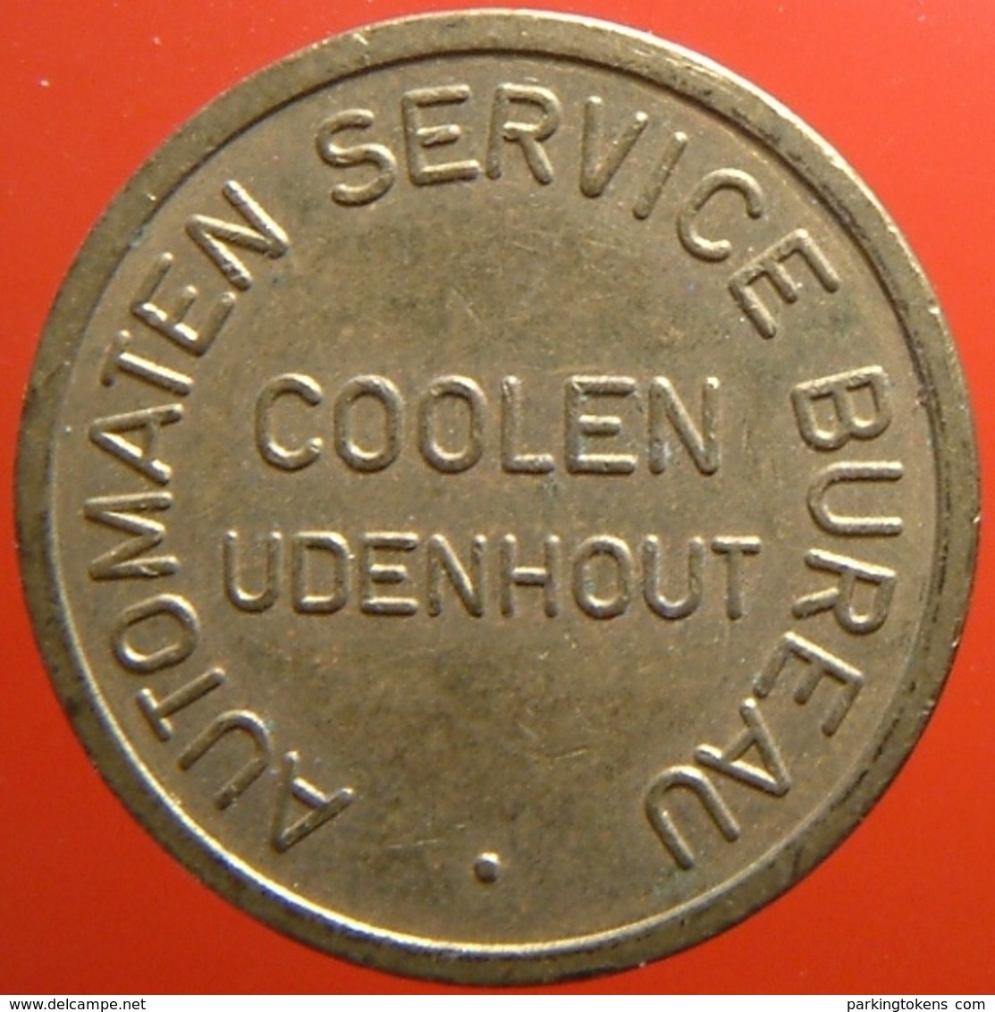 KB088-1 - COOLEN - Udenhout - B 22.0mm - Koffie Machine Penning - Coffee Machine Token - Professionals/Firms