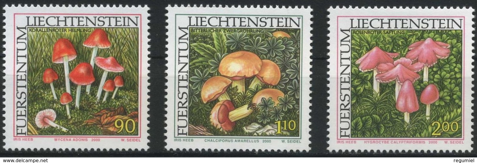 Liechtenstein 1193/1195 ** MNH. 2000 - Nuevos