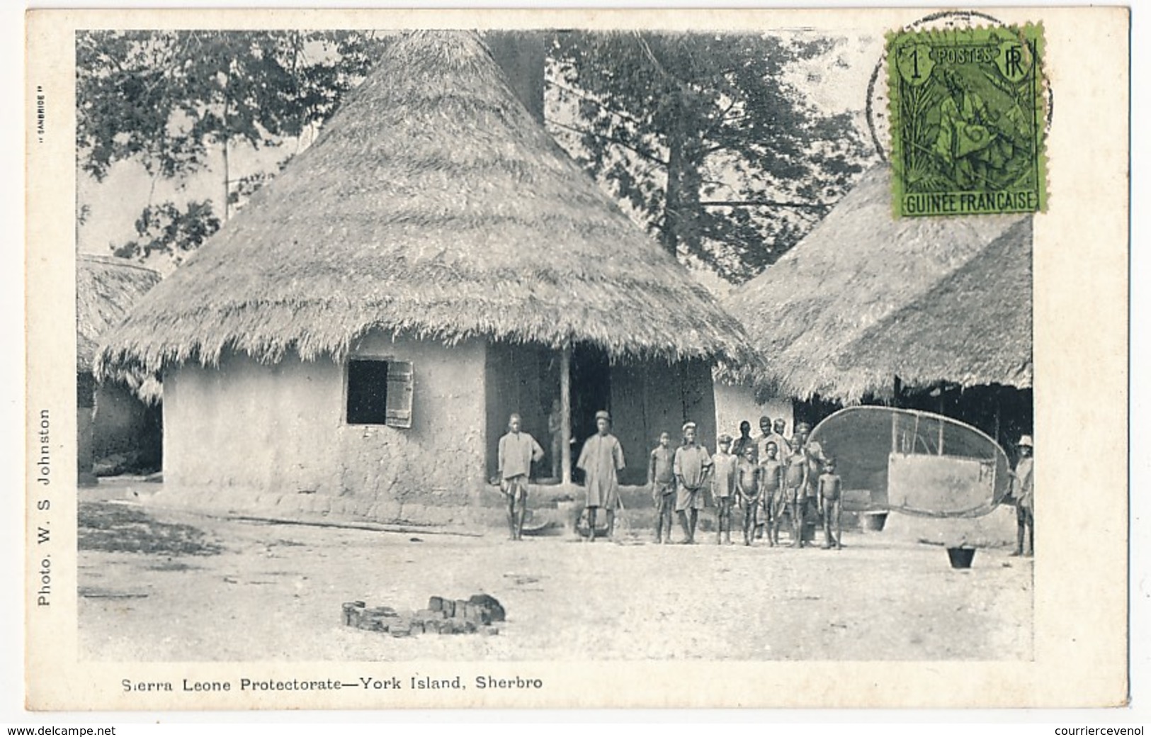 CPA - SIERRA LEONE Protectorate - York Island, Sherbro - Sierra Leona