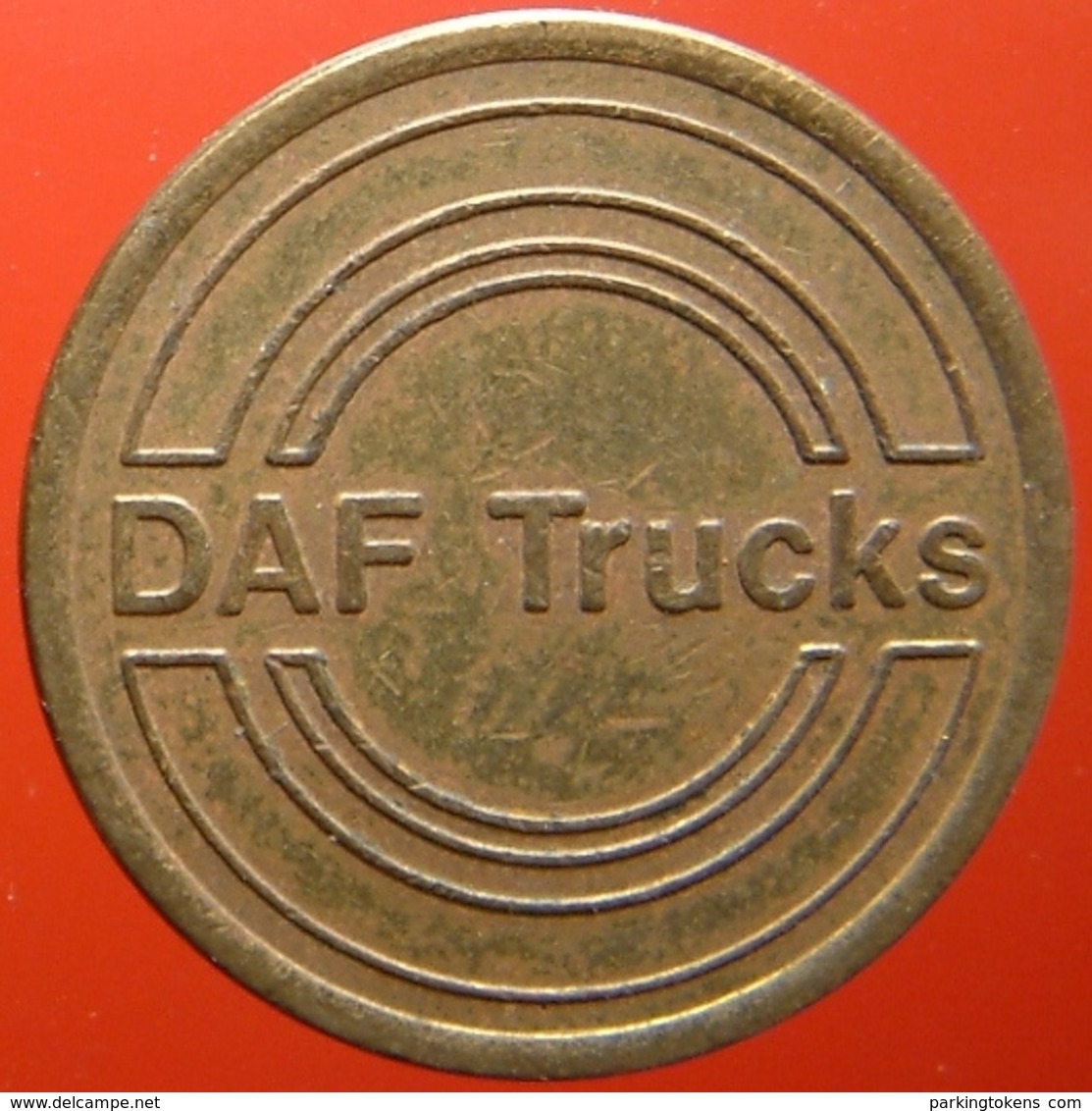 KB101-1 - DAF TRUCKS - Eindhoven - B 22.0mm - Koffie Machine Penning - Coffee Machine Token - Professionnels/De Société