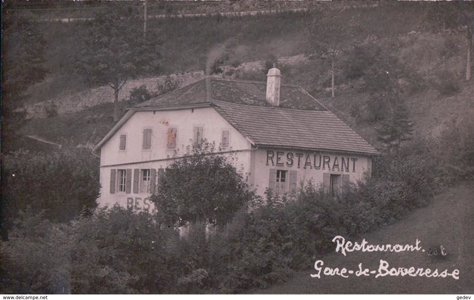 Boveresse NE, Restaurant De La Gare (24.10.22) - Sonstige & Ohne Zuordnung