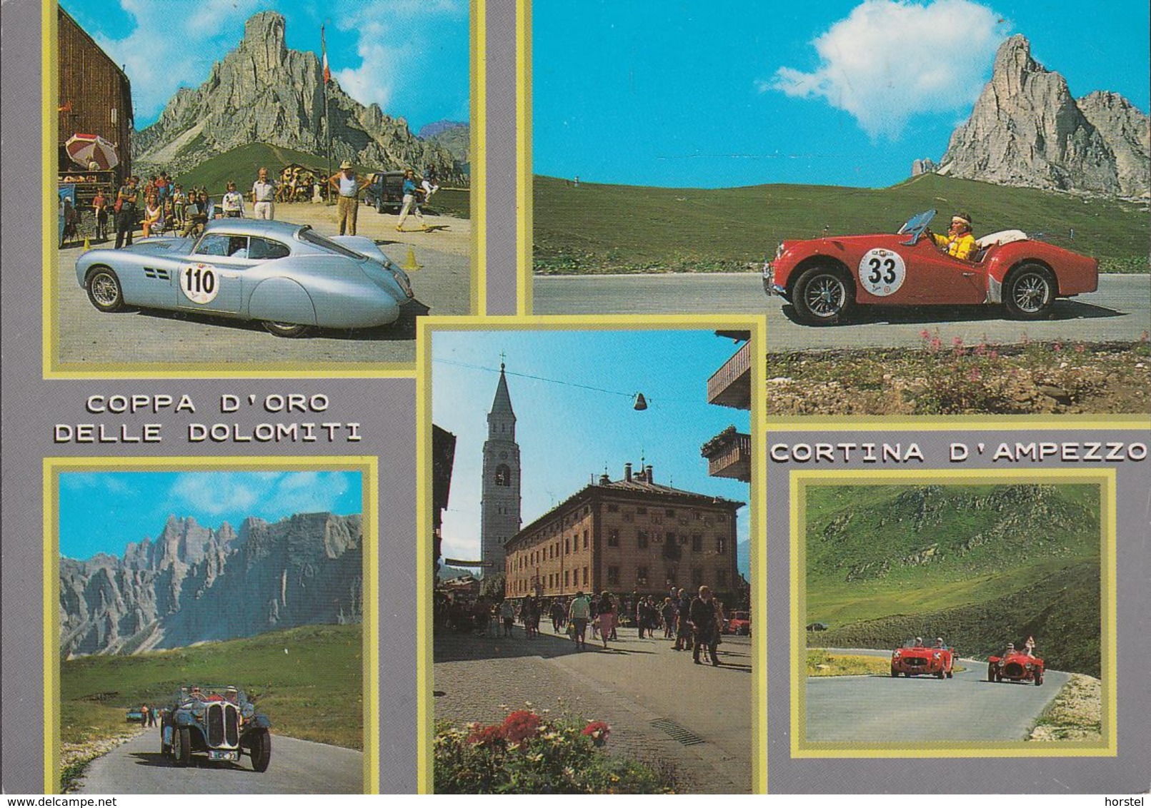 Italien - Dolomiten - Cortina D'Ampezzo - Cars - Oldtimer - Racing - MG - Belluno