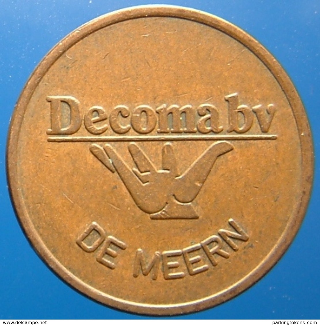 KB104-1 - DECOMA DE MEERN - Utrecht - Bz 20.0mm - Koffie Machine Penning - Coffee Machine Token - Firma's