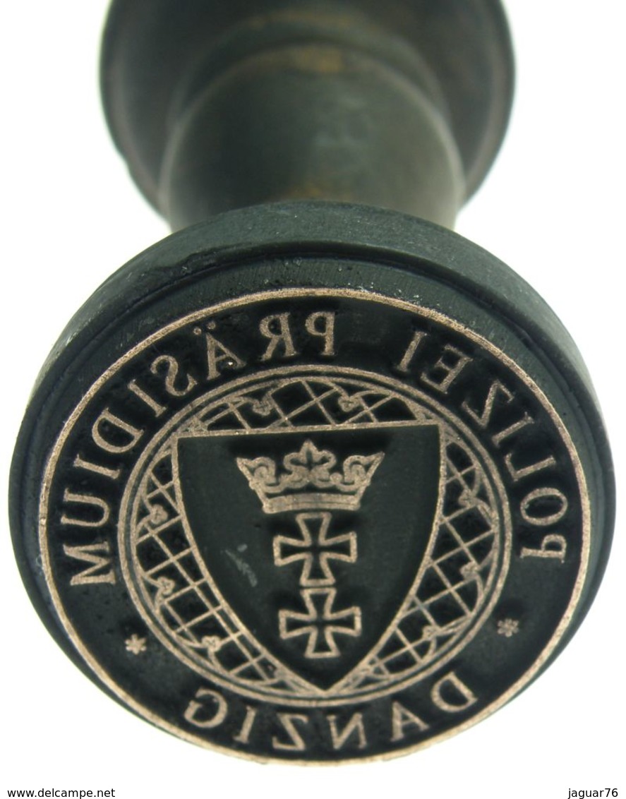 Stempel Polizeipräsidium Danzig - 1939-45