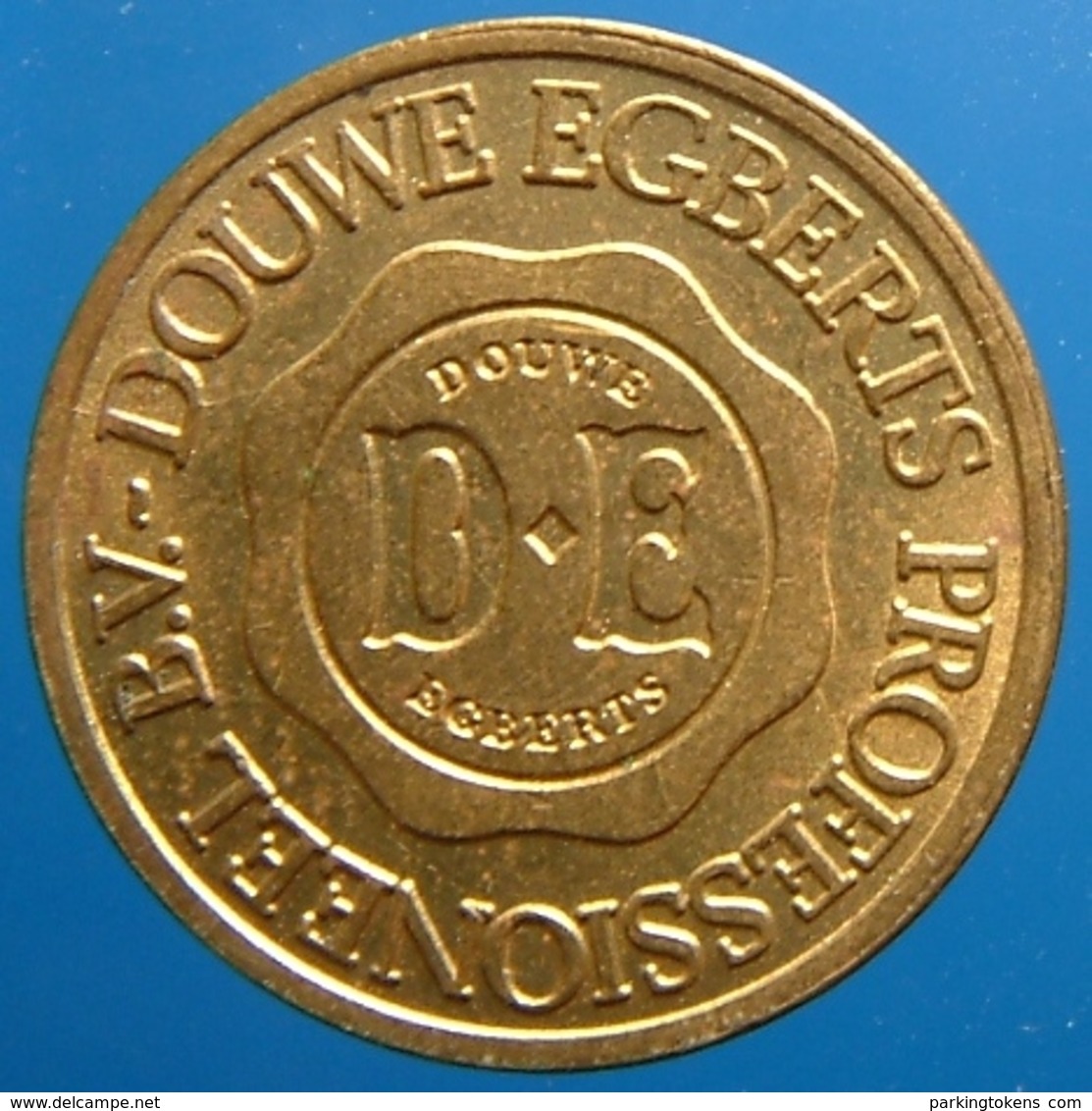 KB110-1 - DE DOUWE EGBERTS - De Meern Utrecht - B 20.0mm - Koffie Machine Penning - Coffee Machine Token - Profesionales/De Sociedad