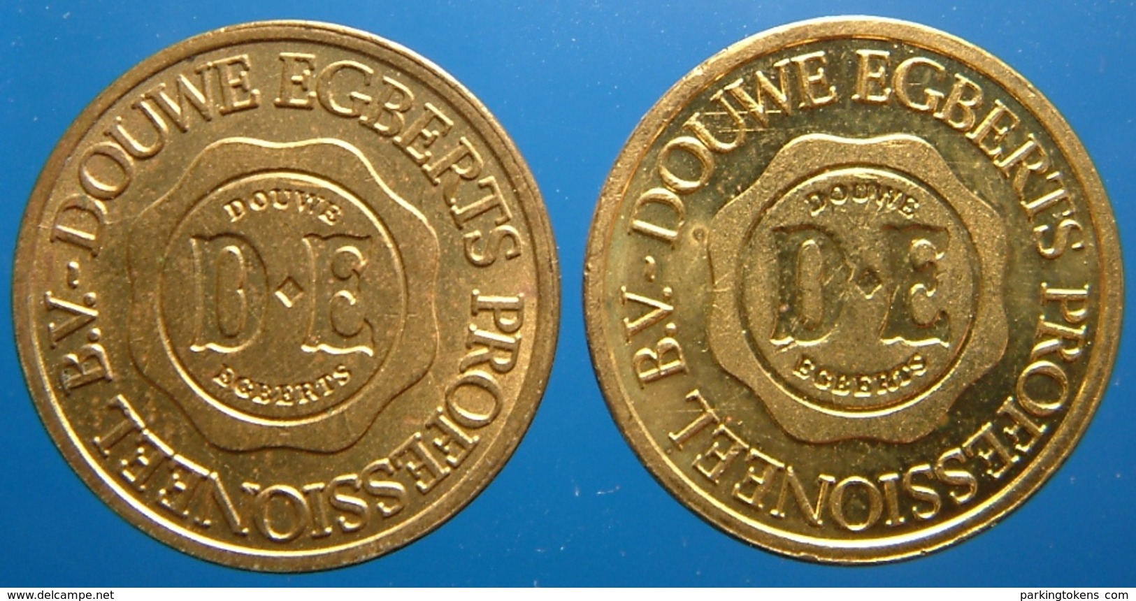 KB110-1 - DE DOUWE EGBERTS - De Meern Utrecht - B 20.0mm - Koffie Machine Penning - Coffee Machine Token - Profesionales/De Sociedad