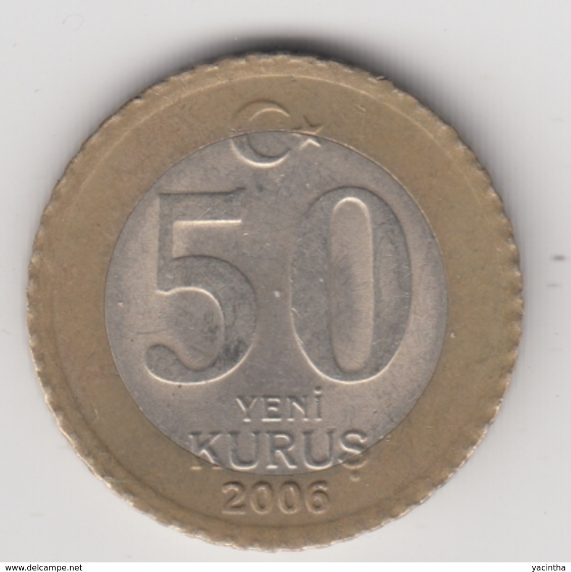 @Y@  Turkije    50  Yeni   Kurus   2006    (4743) - Turquie