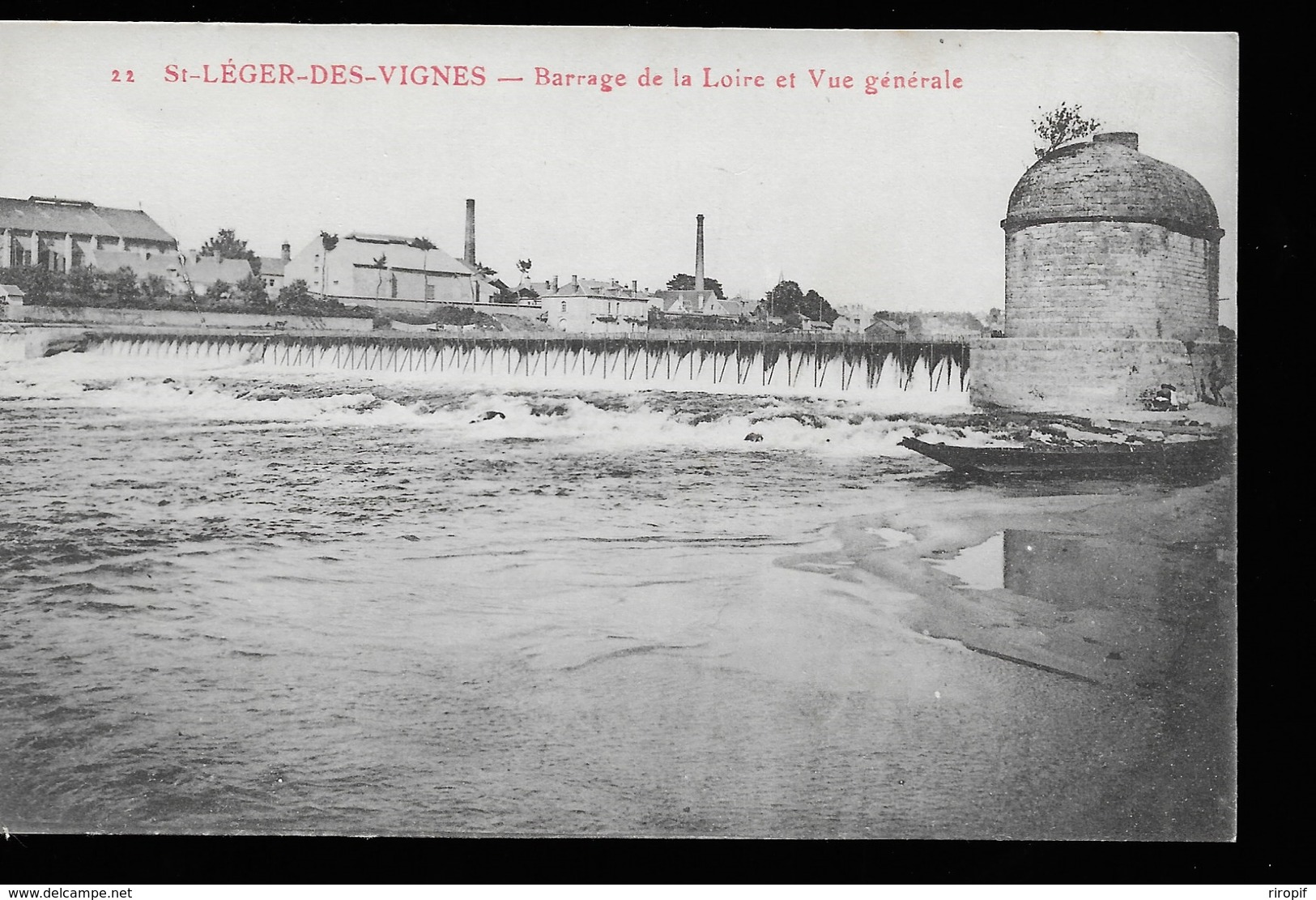 SAINT LEGER DES VIGNES Barrage De La Loire Et Vue Generale - Sonstige & Ohne Zuordnung