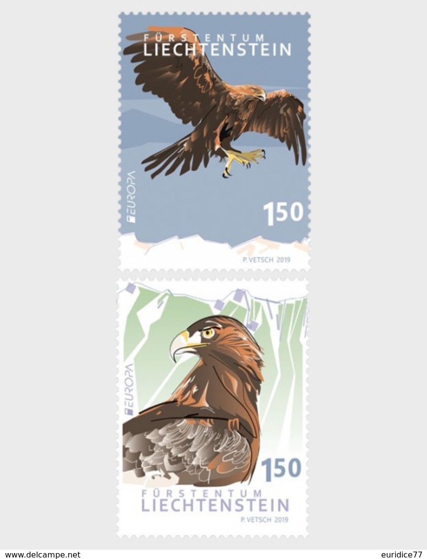 Liechtenstein 2019 - Europa 2019 – National Bird Stamp Set Mnh - Nuevos