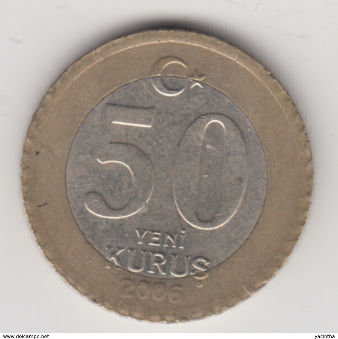 @Y@  Turkije    50  Yeni   Kurus   2006    (4731) - Turquie