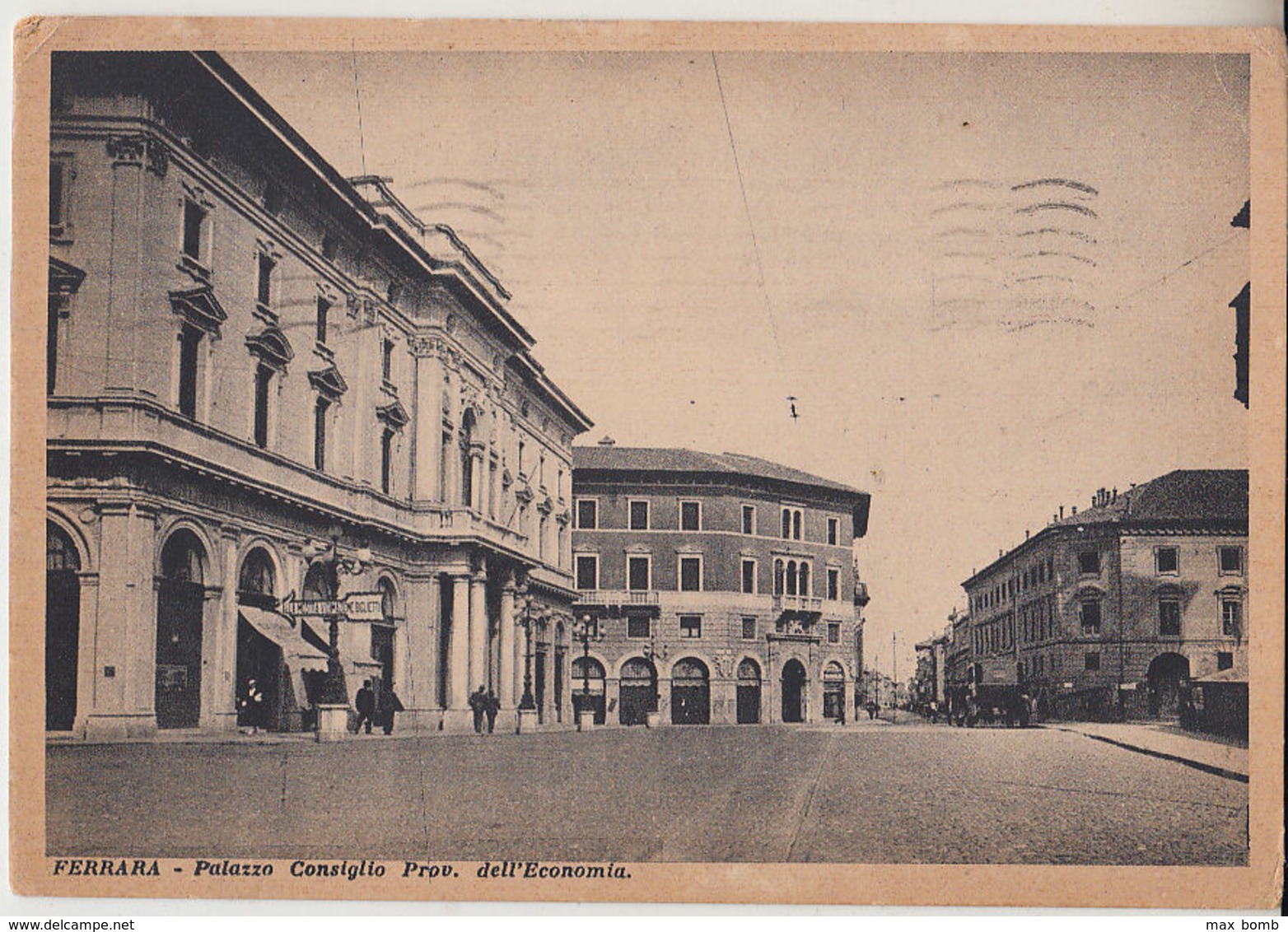 1937 FERRARA  - PALAZZO  CONSIGLIO PROV.LE ECONOMIA-- Q0673 - Ferrara