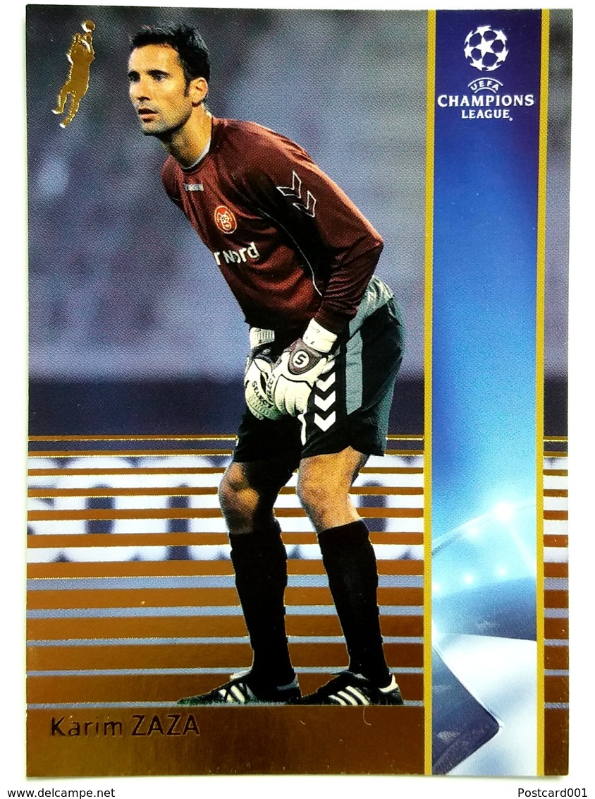 Karim Zaza (MRC) Team Aalborg (Denmark) - Official Trading Card Champions League 2008-2009, Panini Italy - Singles