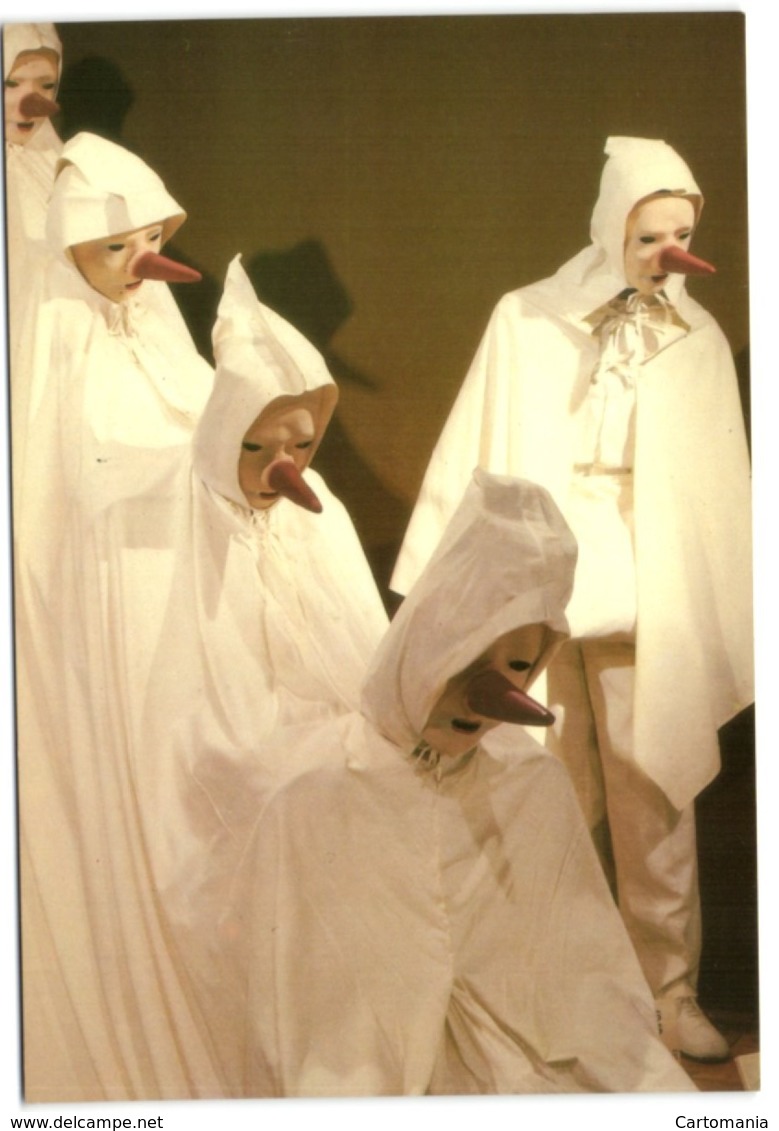 Musée International Du Carnaval Et Du Masque De Binche - Groupe De Blancs Moussis Du Carnaval De Stavelot - Binche