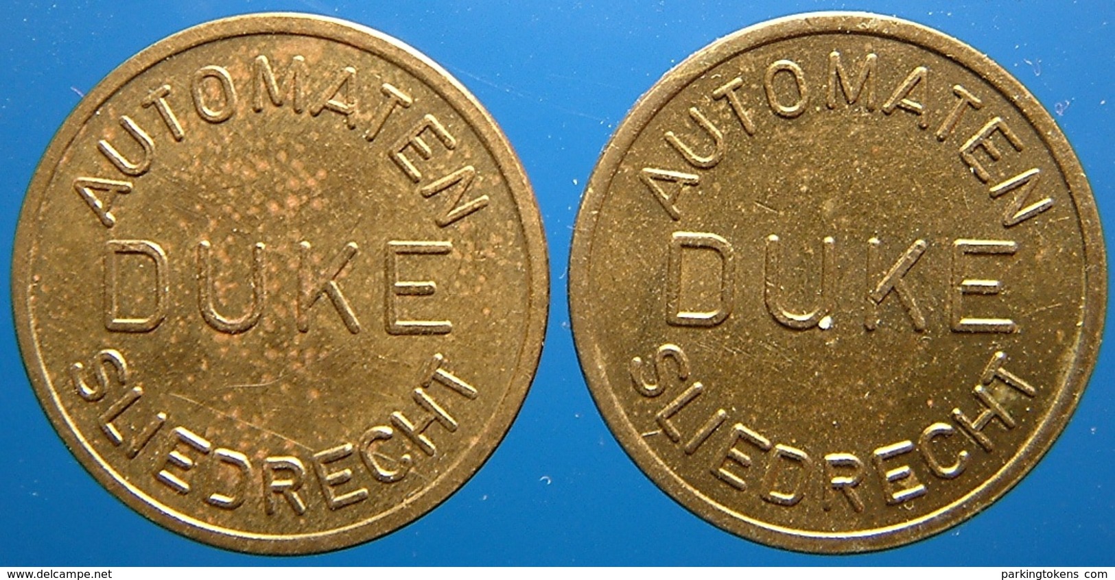 KB114-2 - DUKE AUTOMATEN - Sliedrecht - B 20.0mm - Koffie Machine Penning - Coffee Machine Token - Profesionales/De Sociedad