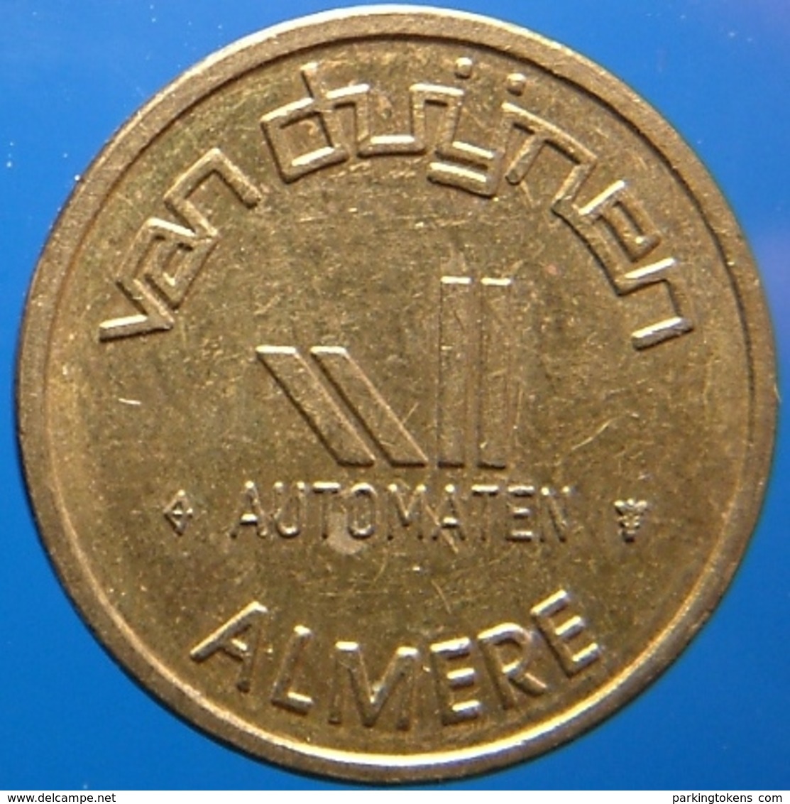 KB116A-1 - VAN DUIJNEN AUTOMATEN - Almere - B 20.0mm - Koffie Machine Penning - Coffee Machine Token - Firma's