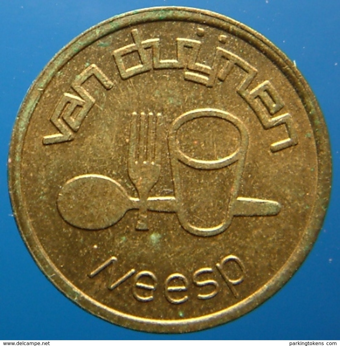 KB118-1 - VAN DUIJNEN WEESP - Weesp - B 20.0mm - Koffie Machine Penning - Coffee Machine Token - Professionnels/De Société