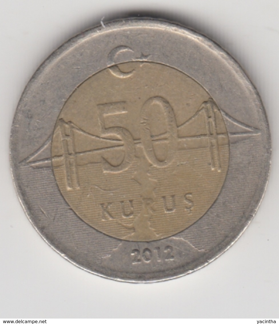 @Y@  Turkije    50     Kurus   2012    (4746) - Turquie