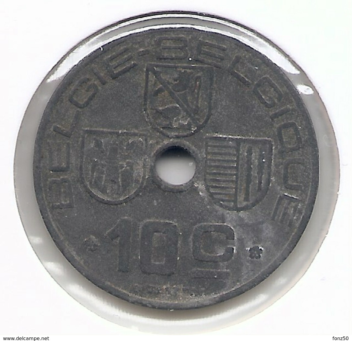 LEOPOLD III * 10 Cent 1943 Vlaams/frans * Nr 5419 - 10 Cents