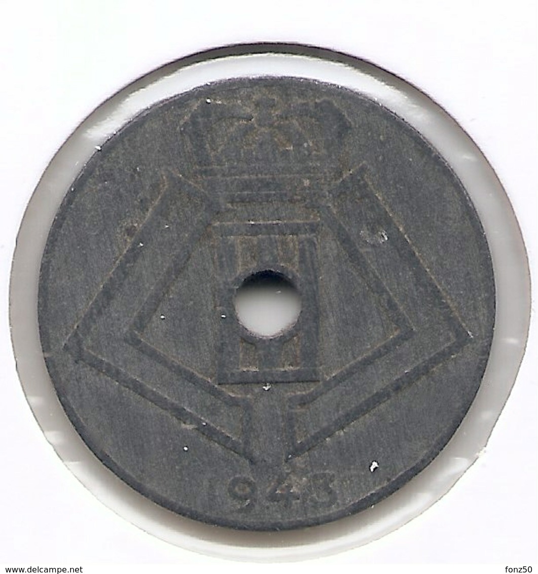 LEOPOLD III * 10 Cent 1943 Vlaams/frans * Nr 5420 - 10 Centimos