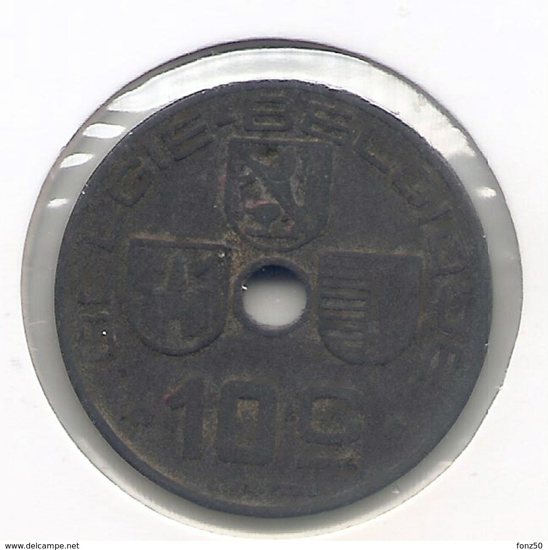 LEOPOLD III * 10 Cent 1944 Vlaams/frans * Nr 5423 - 10 Cents