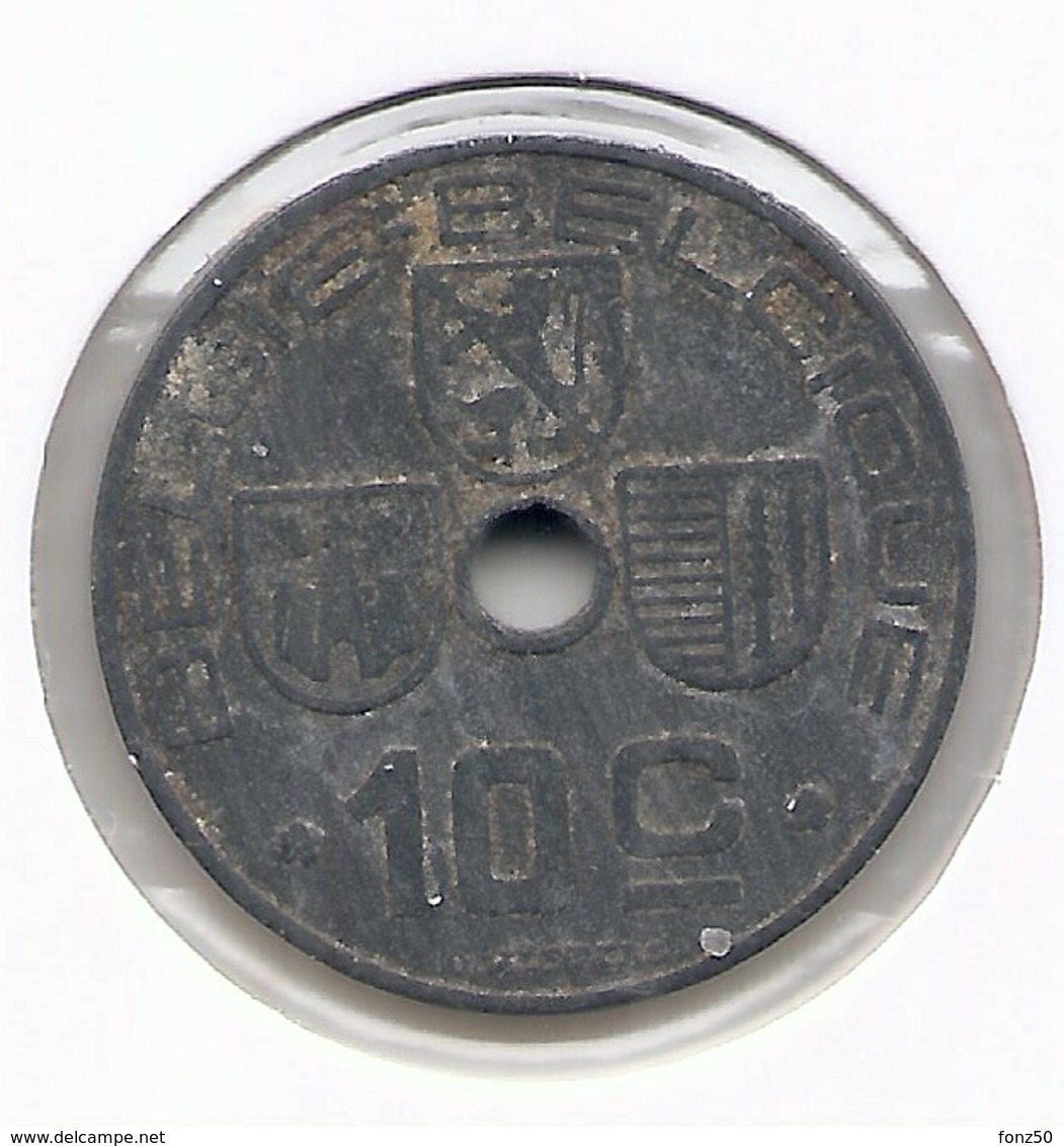 LEOPOLD III * 10 Cent 1945 Vlaams/frans * Nr 5424 - 10 Centimos