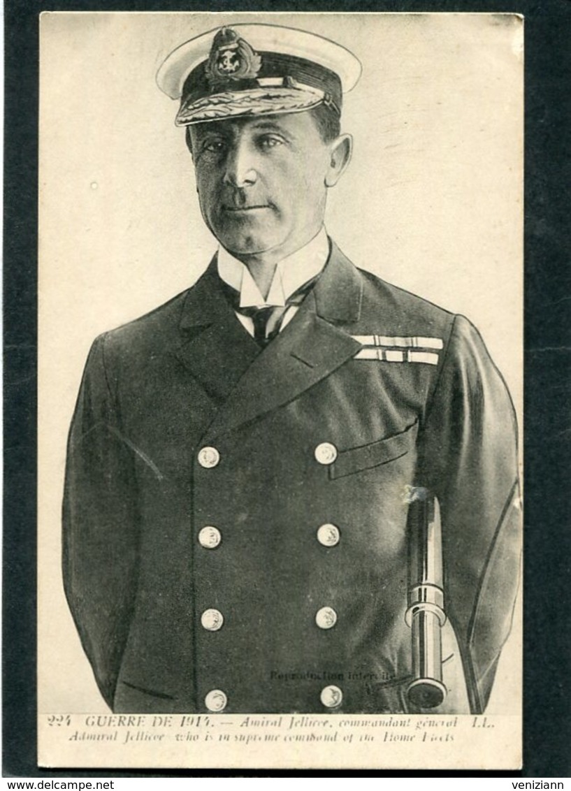 CPA - GUERRE DE 1914 - Amiral JELLICOE - Guerre 1914-18