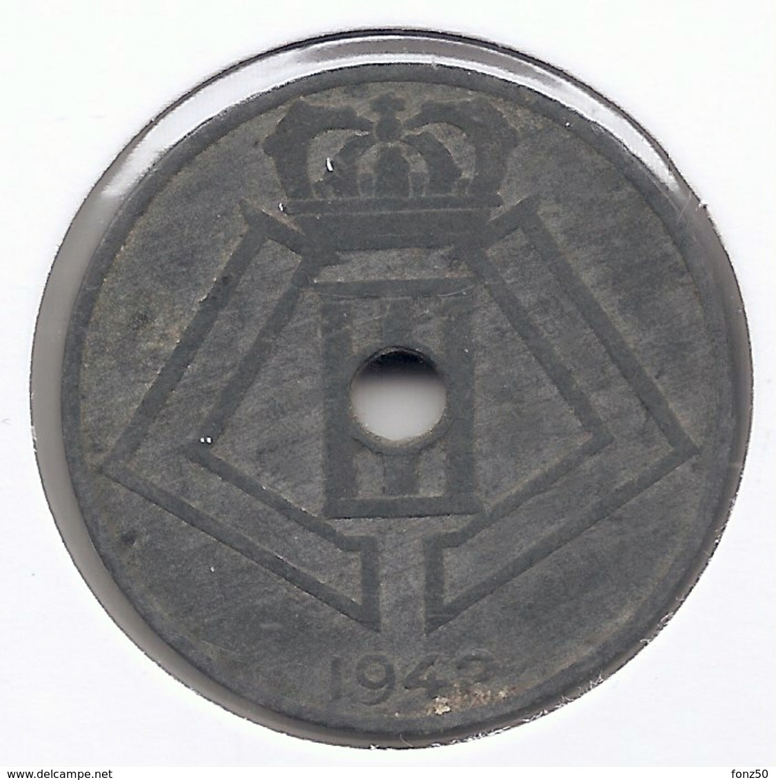 LEOPOLD III * 25 Cent 1942 Vlaams/frans * Nr 5402 - 25 Cents